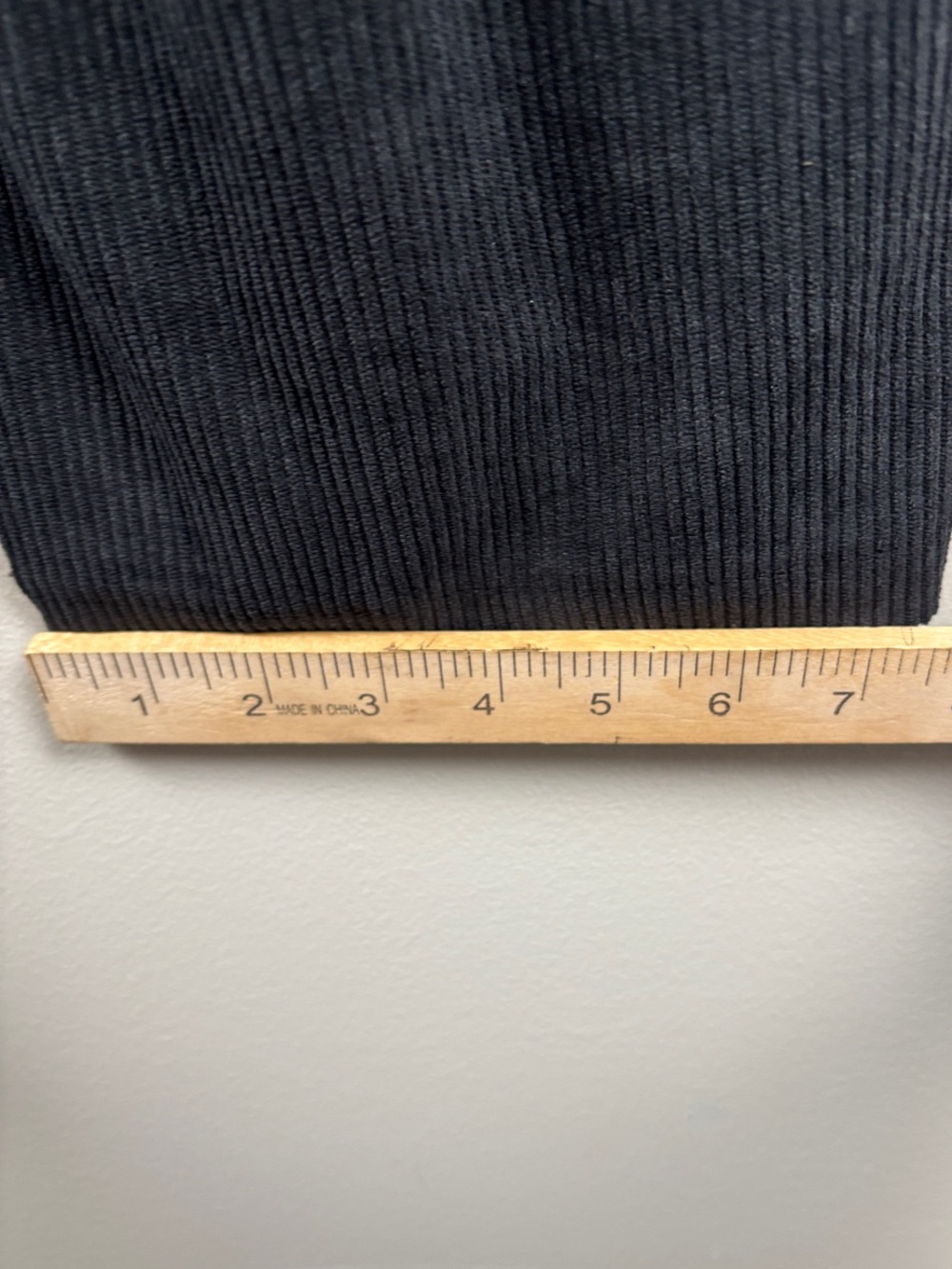 NWT HALARA AuraCord black Corduroy Straight-Leg Pants women M 30” stretch waist - Picture 9 of 9